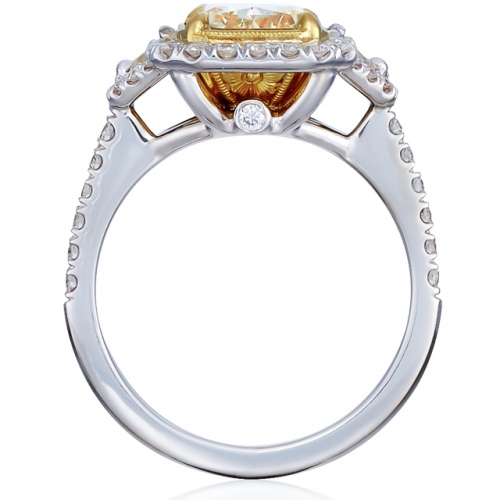 3CT Yellow diamond